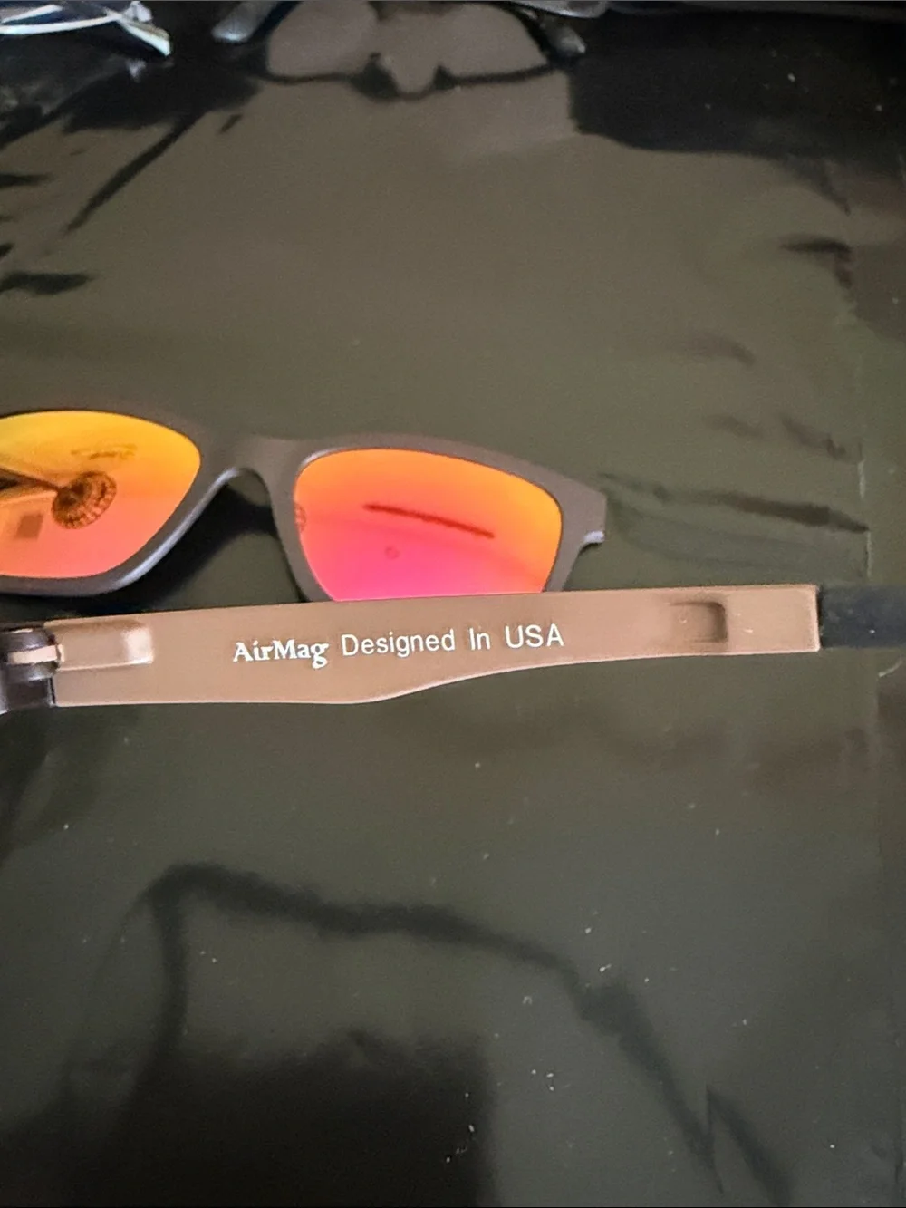 Women's Matte Brown Sunglasses with Magnet Sunnies